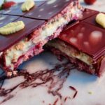 Plaquette Fraisier Chocolat Rubis